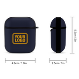 Custom Navy Yellow AirPods Case
