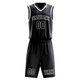 Custom Navy Blue Basketball Set
