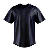 Custom Navy & Black Colors Design Sports Baseball Jersey