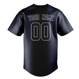 Custom Navy & White Colors Design Sports Baseball Jersey