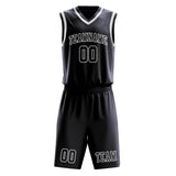 Custom Navy Navy Basketball Set