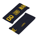 Custom Navy Gold Sports headband