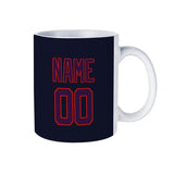 Custom Navy Purple Mug