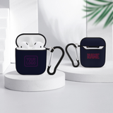 Custom Navy Purple AirPods Case
