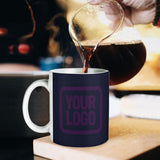 Custom Navy Purple Mug