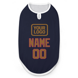 Custom Navy Khaki Pet Vest