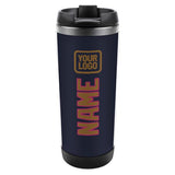 Custom Navy Khaki Stainless Steel Water Cup