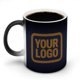 Custom Navy Khaki Magic Mug