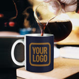 Custom Navy Khaki Mug
