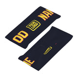 Custom Navy Light Yellow Sports headband
