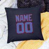 Custom Navy Sky Blue Pillowcase