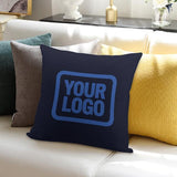 Custom Navy Sky Blue Pillowcase