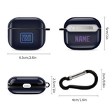 Custom Navy Sky Blue AirPods Case (3rd Generation)