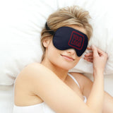 Custom Navy Crimson Red Sleep Mask