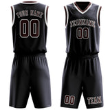 Custom Navy Crimson Red Basketball Set