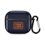 Custom Navy Orange AirPods Case (3rd Generation)
