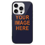 Custom Navy Orange Phone Case