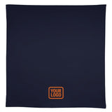 Custom Navy Crimson Red Square Table Cloth