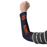 Custom Navy Orange Arm Sleeve