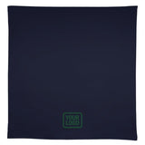Custom Navy Coral Red Square Table Cloth