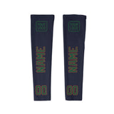 Custom Navy Green Arm Sleeve