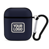 Custom Navy Cream AirPods Case