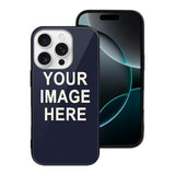 Custom Navy Cream Phone Case
