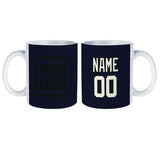 Custom Navy Cream Mug