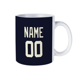 Custom Navy Cream Mug
