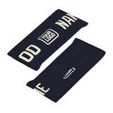 Custom Navy Cream Sports headband