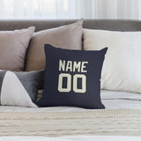 Custom Navy Cream Pillowcase