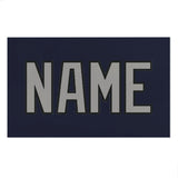 Custom Navy Gray Beach Towel