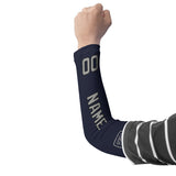 Custom Navy Gray Arm Sleeve