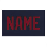 Custom Navy Crimson Red Beach Towel