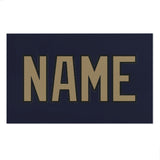 Custom Navy Light Khaki Beach Towel