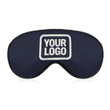 Custom Navy White Sleep Mask
