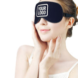 Custom Navy White Sleep Mask