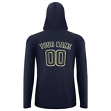 Custom Navy Olive UV-Hoodie