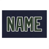 Custom Navy Dark Green Beach Towel