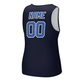Custom Navy Sky Blue Men's Tank Top