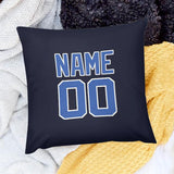 Custom Navy Sky Blue Pillowcase