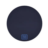 Custom Navy Sky Blue Round Table Cloth