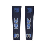 Custom Navy Sky Blue Arm Sleeve