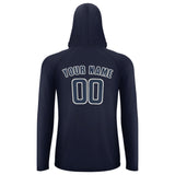 Custom Navy Blue UV-Hoodie
