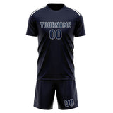 Custom Navy Blue Soccer Jersey