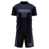 Custom Navy Navy Soccer Jersey