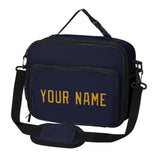 Custom Navy Yellow Lunch Bag