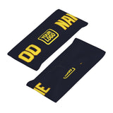 Custom Navy Light Yellow Sports headband