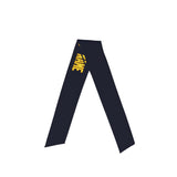 Custom Navy Light Yellow Headband