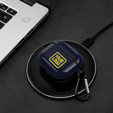 Custom Navy Light Yellow AirPods Case (3rd Generation)